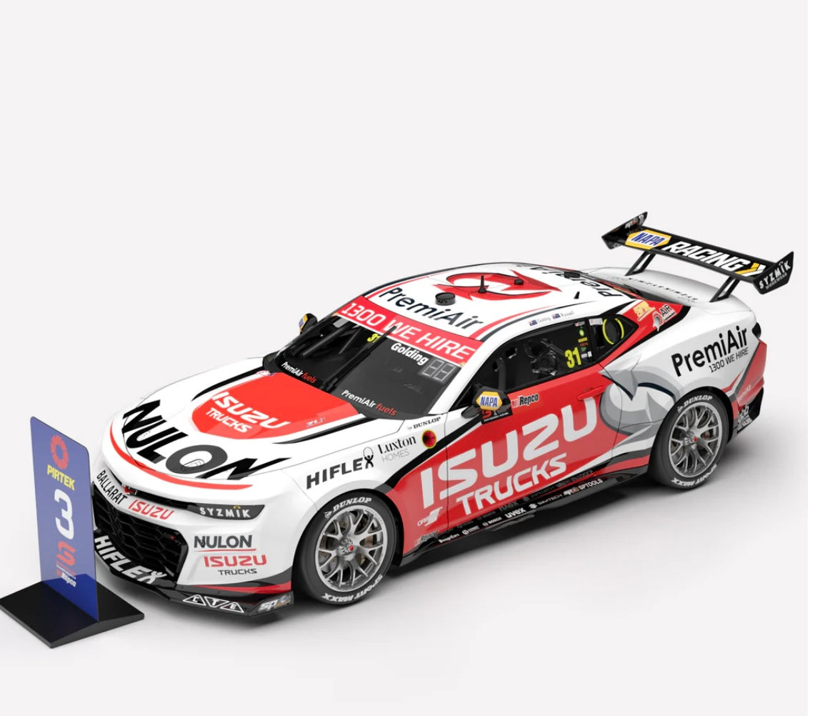 1:18 James Golding David Russell #31 2025 Bathurst 3rd Place PremiAir Racing Chevrolet Camaro Authentic Collectables Pre-Order