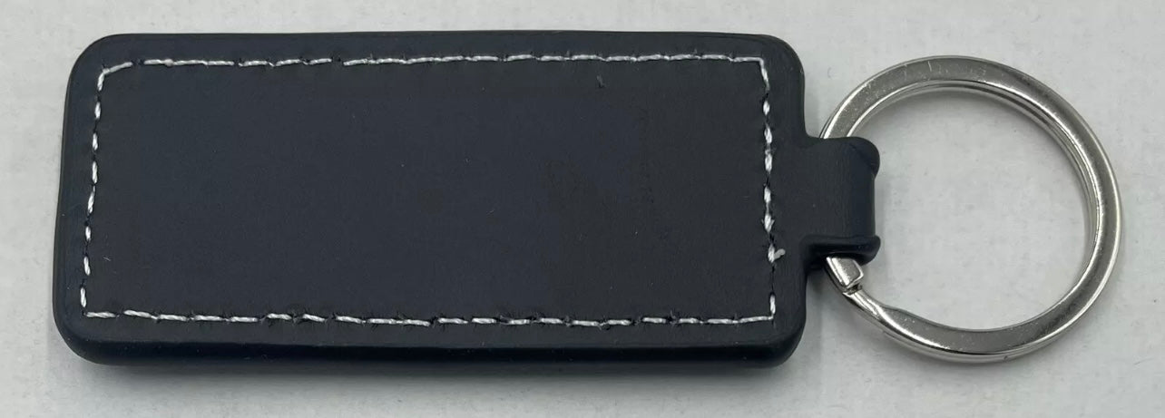Dodge Leather Key Ring
