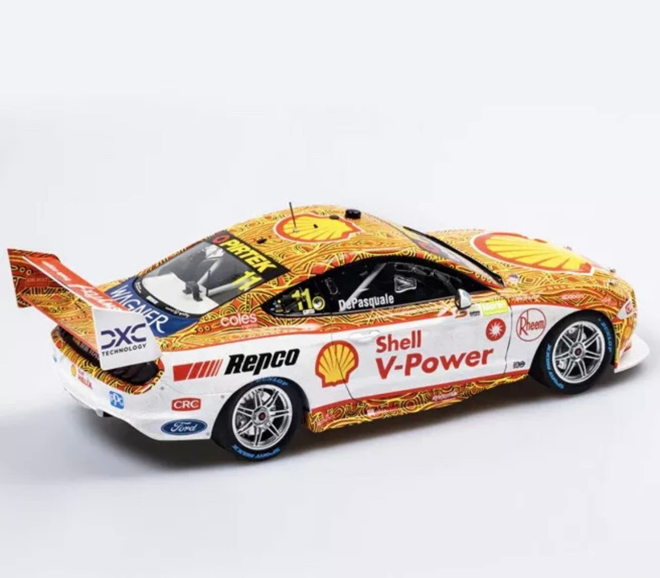 1:18 Ford Mustang GT #11 Anton DePasquale Shell V- Power 2022 Darwin Triple Crown Authentic Collectables