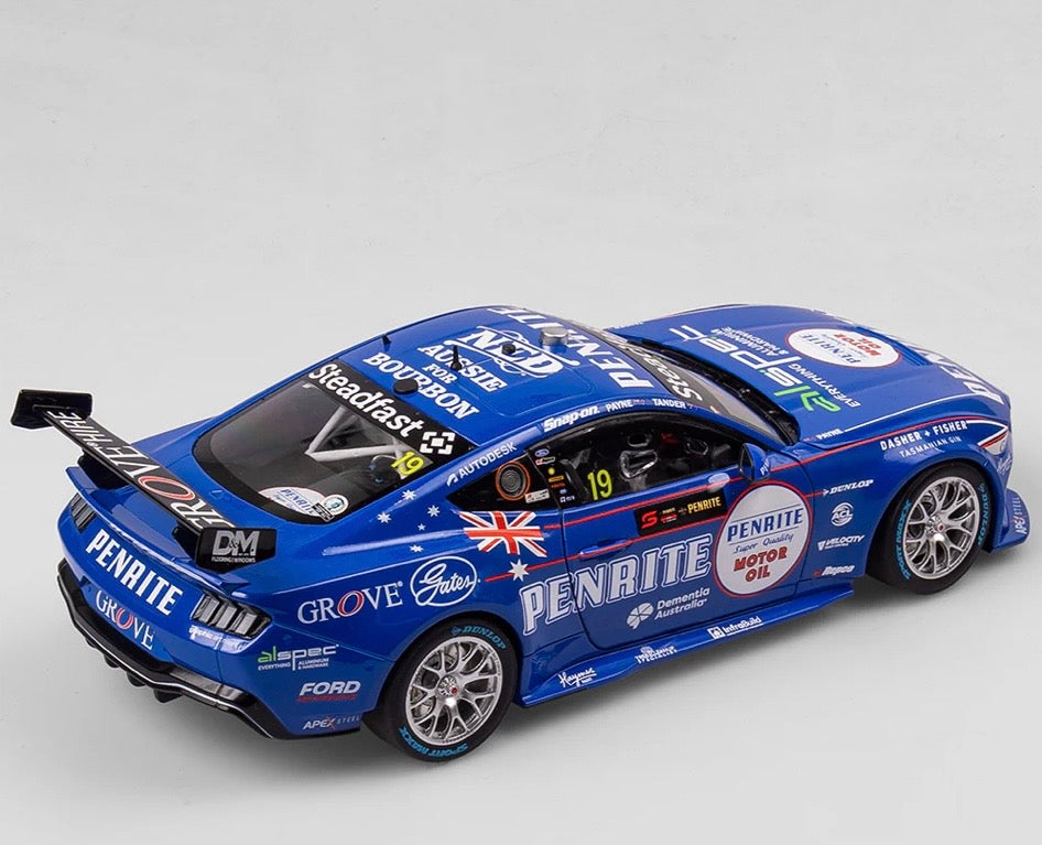 1:18 Penrite Racing #19 Payne Tander Ford Mustang GT 2024 Penrite Sandown 500 Retro Livery Authentic Collectables