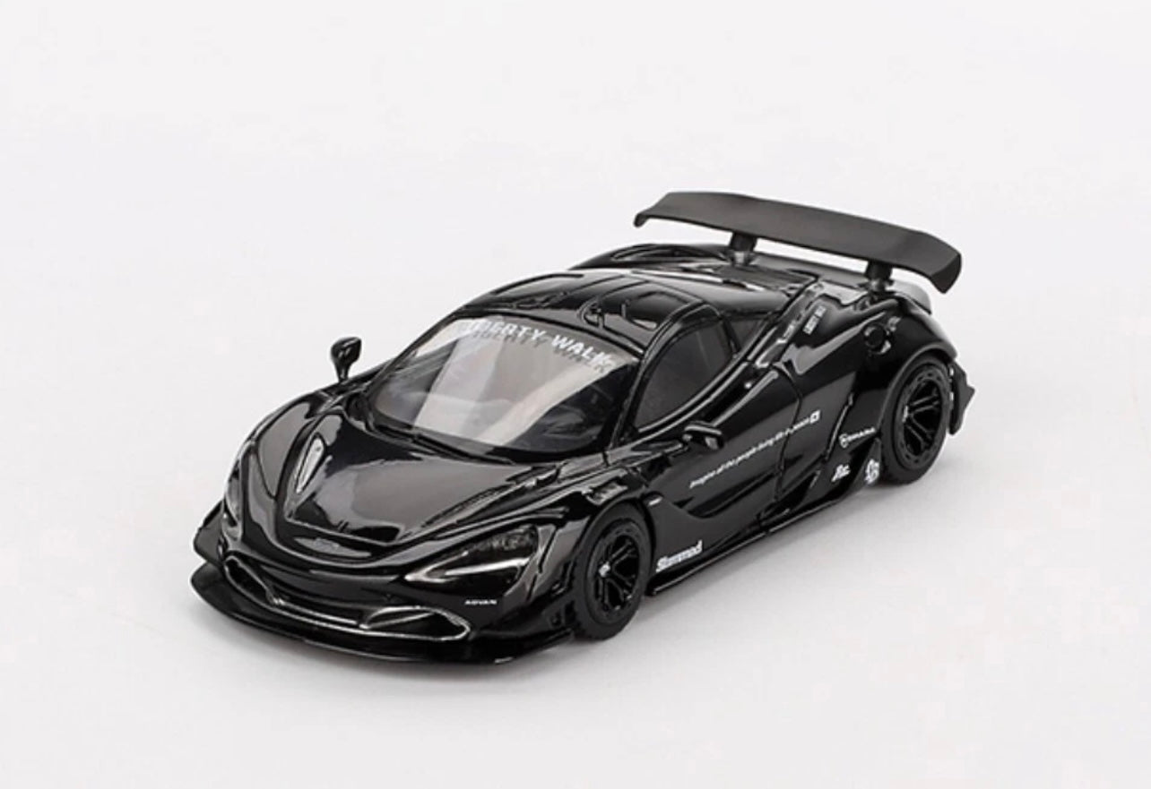 1:64 McLaren 720S LB Works Black Mini GT 777