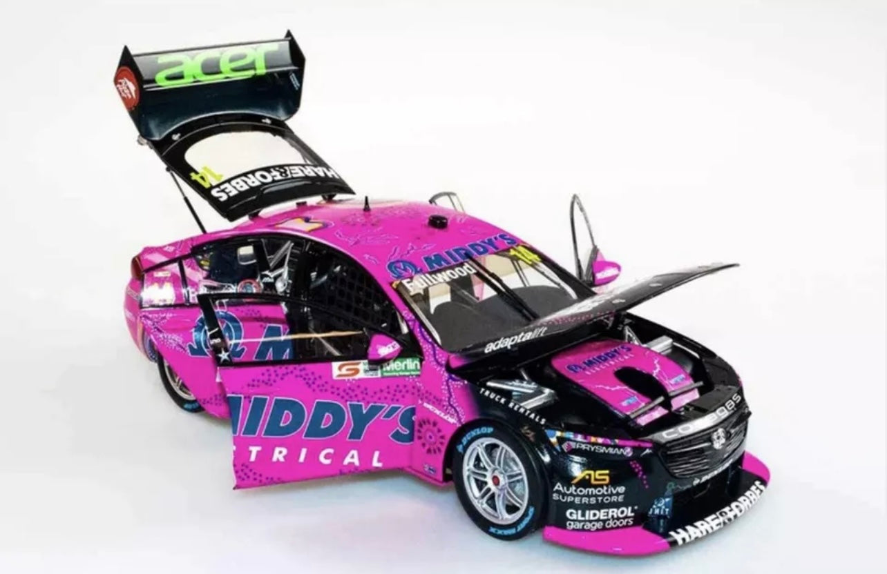 1:18 Bryce Fullwood #14 2022 Darwin Brad Jones Racing Holden ZB Commodore Biante