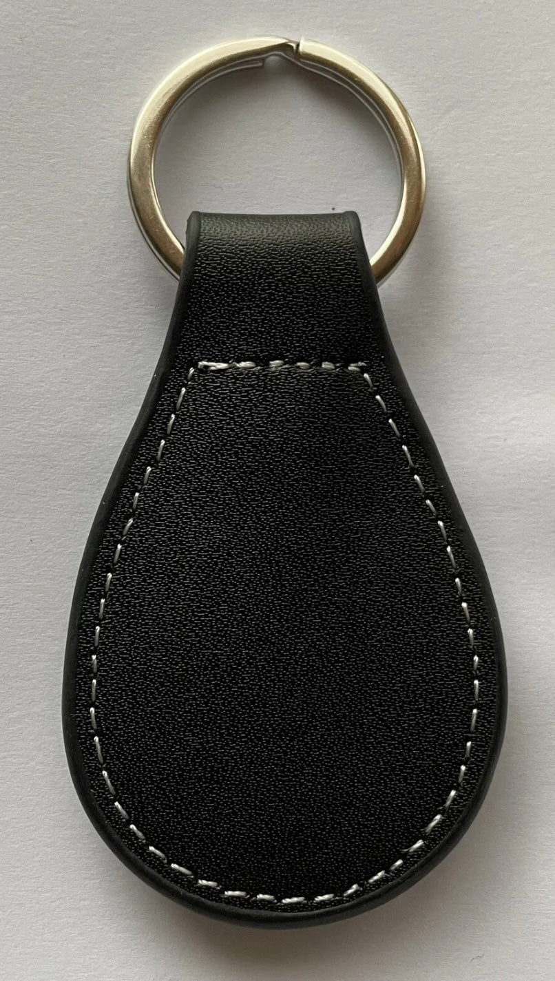 Ford Mustang Leather Key Ring