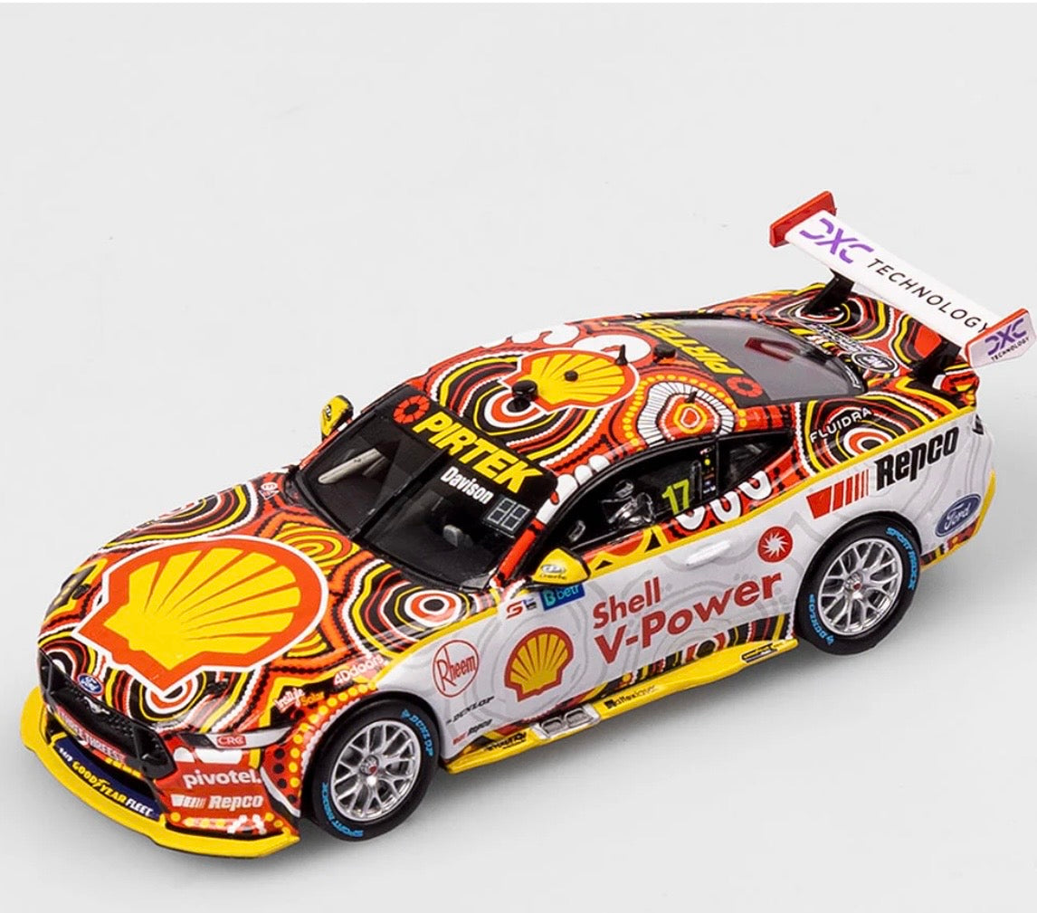 1:43 Will Davison #17 Shell V-Power Racing Team 2023 Darwin Triple Crown Indigenous Round Ford Mustang Authentic Collectables