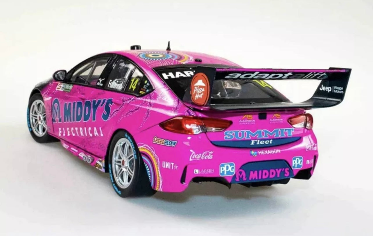 1:18 Bryce Fullwood #14 2022 Darwin Brad Jones Racing Holden ZB Commodore Biante