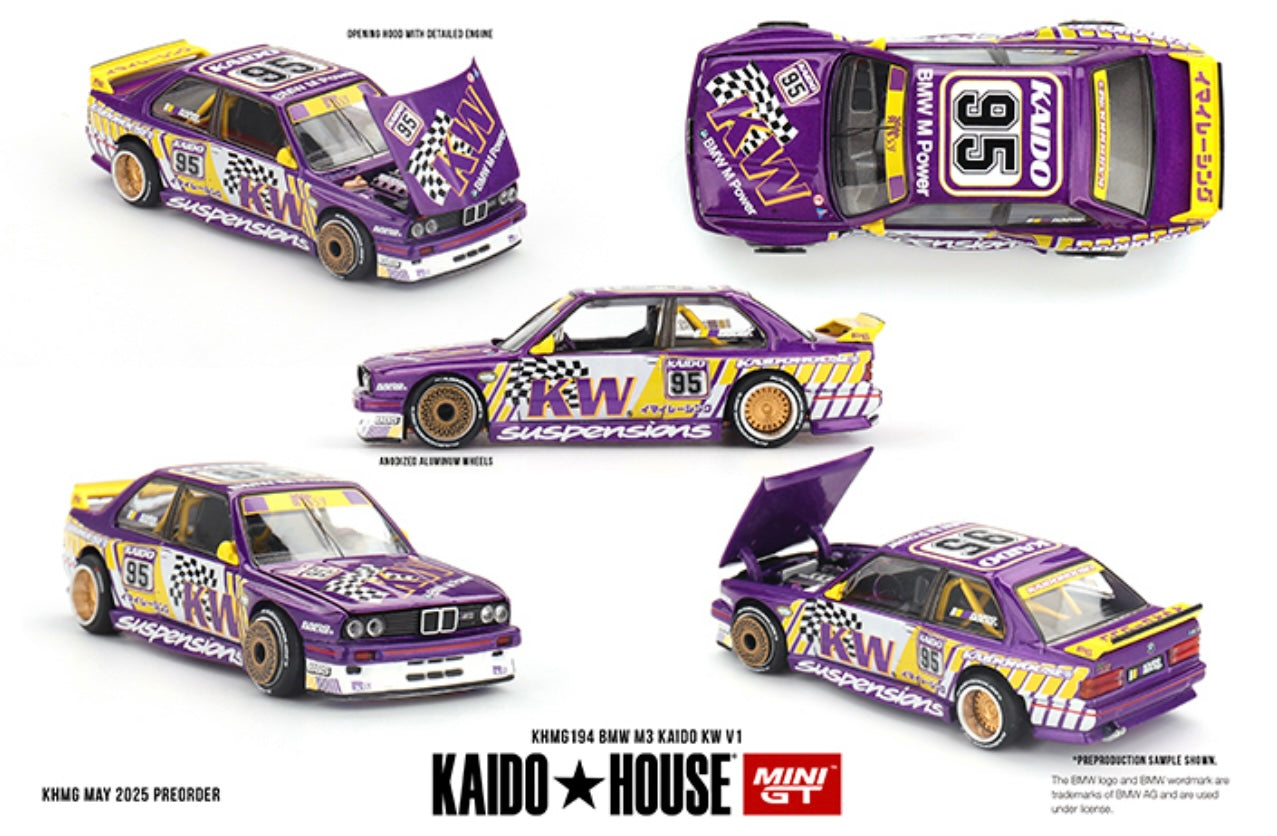 1:64 BMW M3 Kaido KW V1 #194 Kaido House PRE-ORDER