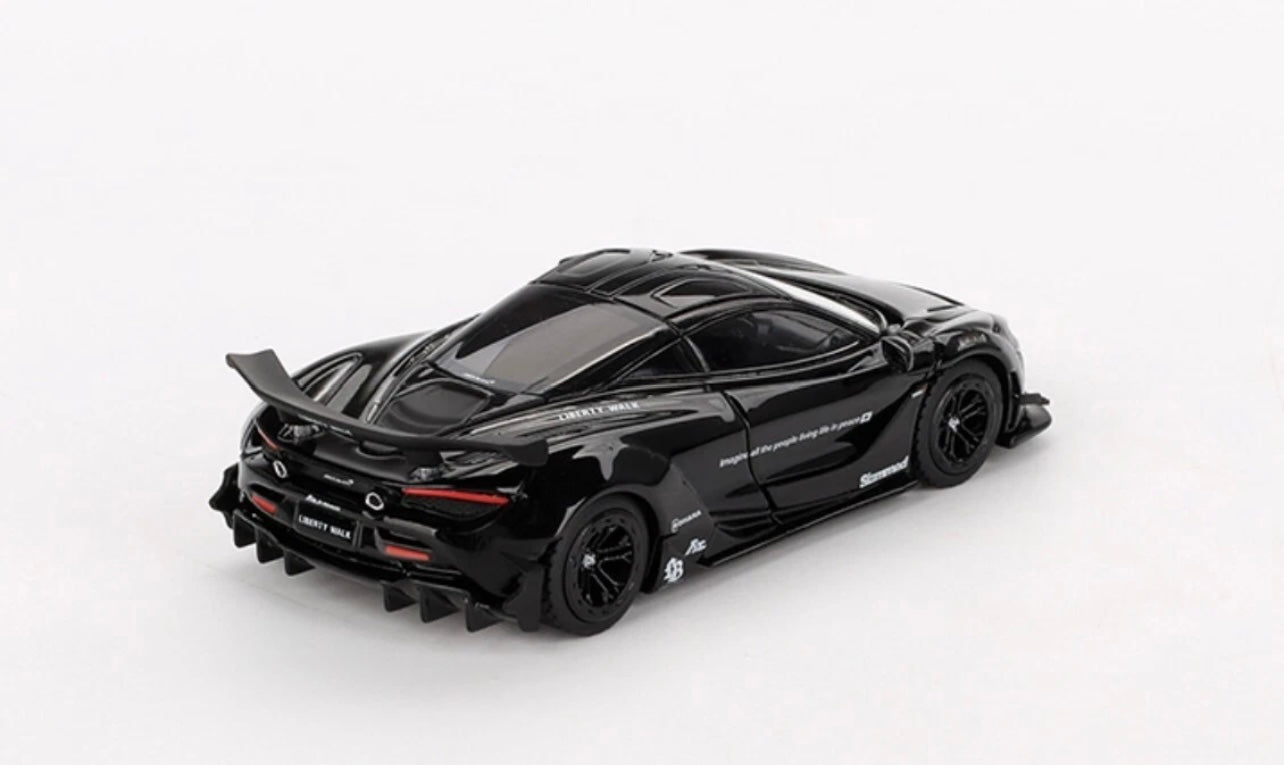 1:64 McLaren 720S LB Works Black Mini GT 777