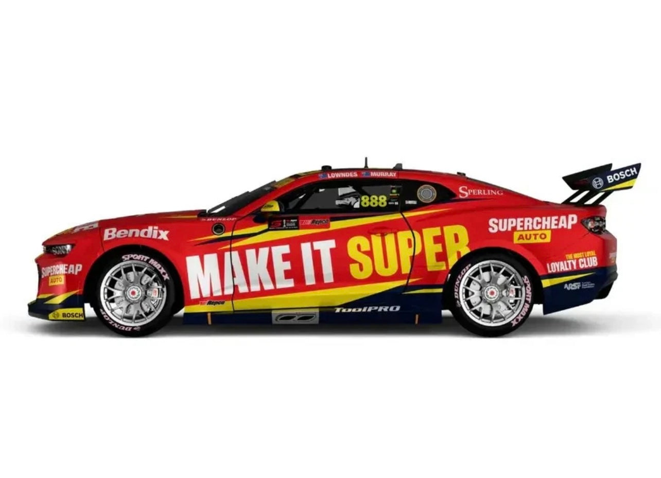 1:18 Lowndes Murray #888 Supercheap Auto Racing 2024 Bathurst 1000 Wildcard Biante