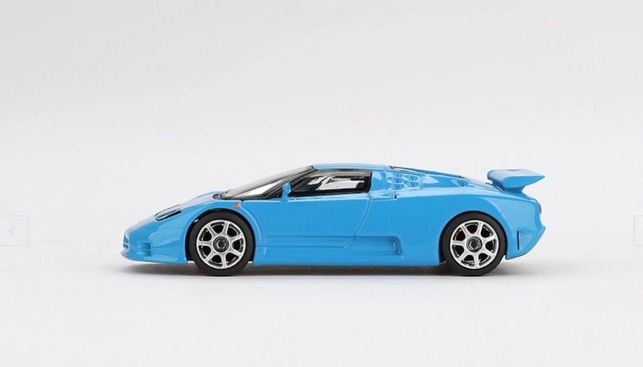 1:64 Bugatti EB110 Super Sport Blu Bugatti Mini GT 890