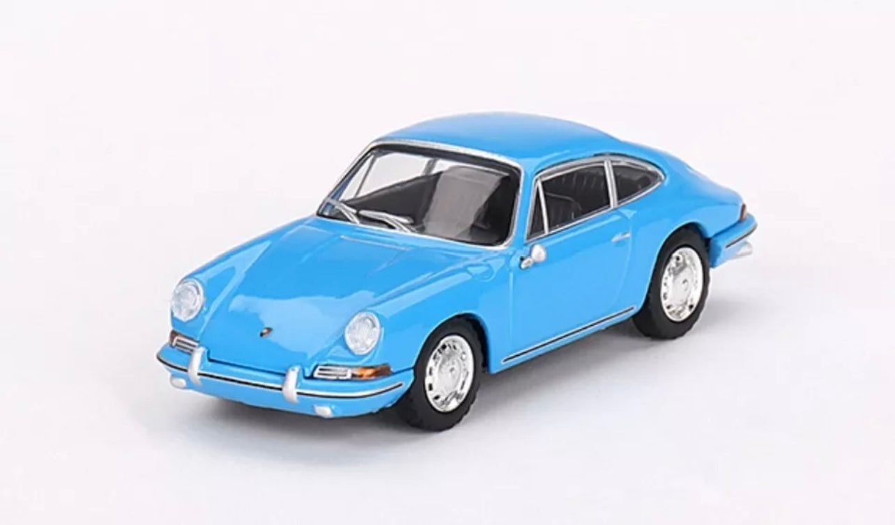 1:64 Porsche 901 1963 Quickblau Mini GT 707