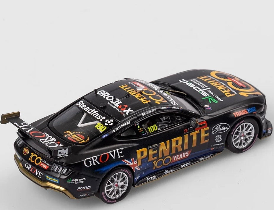 1:43 2025 Bathurst Winner Matthew Payne Garth Tander #100 Penrite Racing Ford Mustang Authentic Collectables