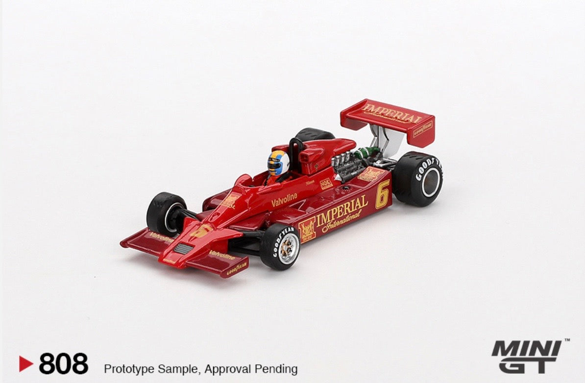1:64 Lotus 78 Gunnar Nilsson #6 1977 Japanese GP Mini GT 808