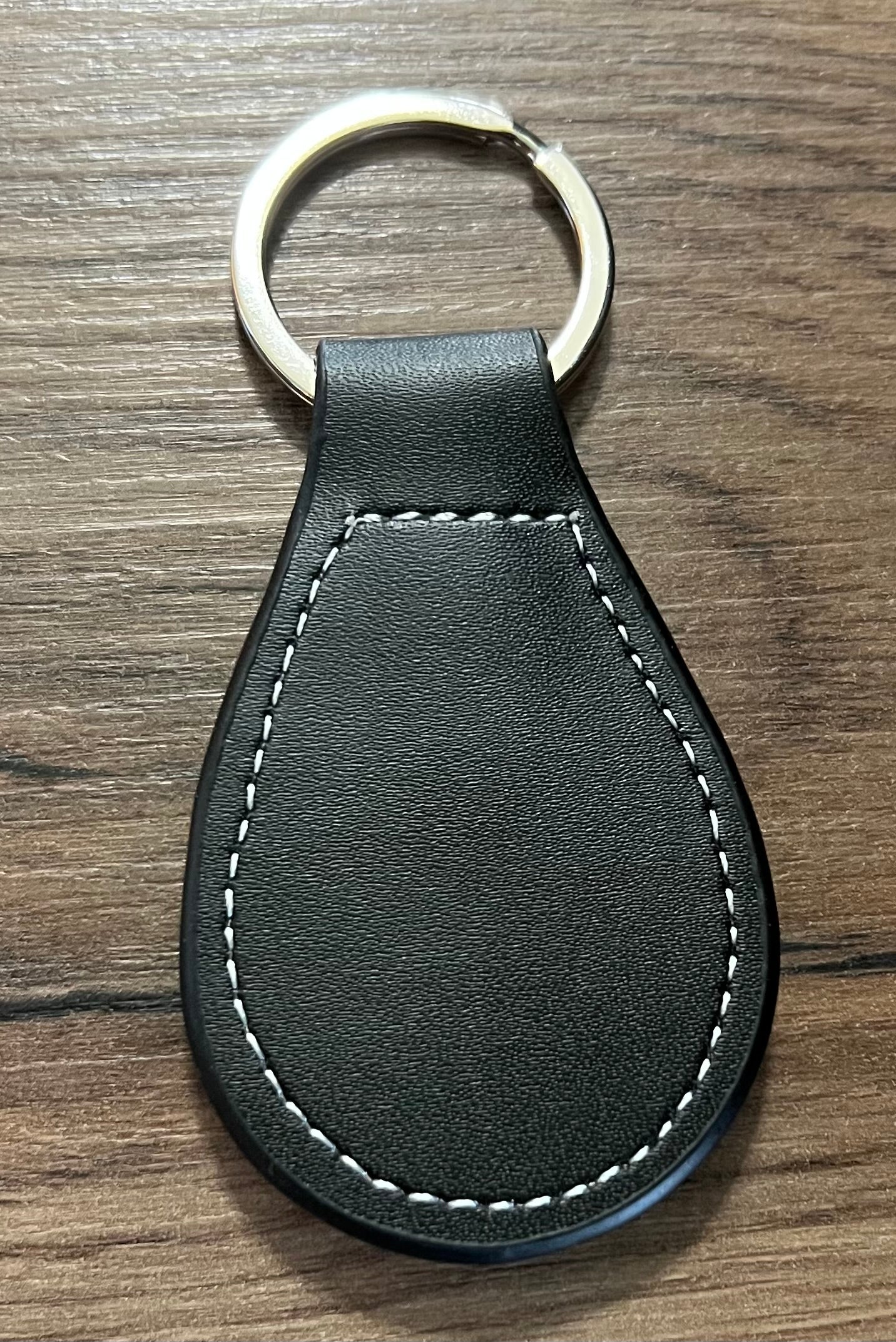 Datsun Round Leather Key Ring