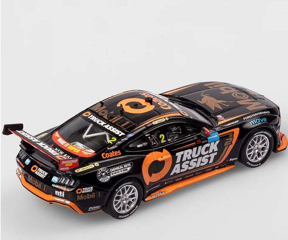 1:43 Ryan Wood Mobil 1 Truck Assist Racing #2 2024 Sydney SuperNight Mobil 50th Anniversary Gold Livery Authentic Collectables