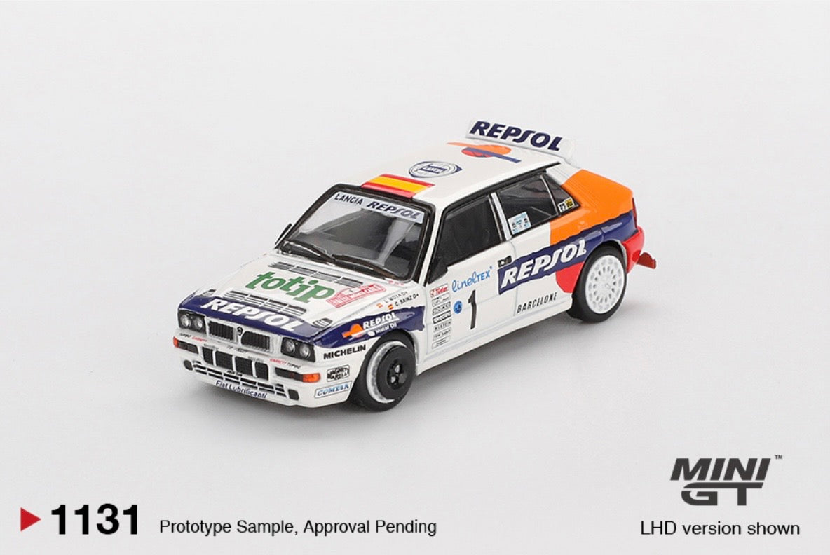 1:64 Lancia Delta HF Integrale Evoluzione #1 1993 Rallye Monte-Carlo Mini GT 1131