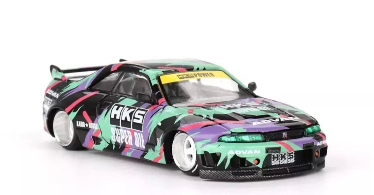 1:64 Nissan Skyline GT-R (33) HKS V1 #129 Kaido House