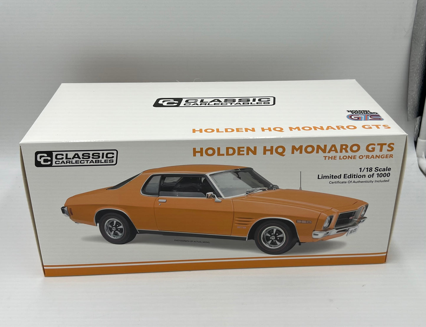 1:18 Holden HQ Monaro GTS The Lone O’ Ranger Classic Carlectables