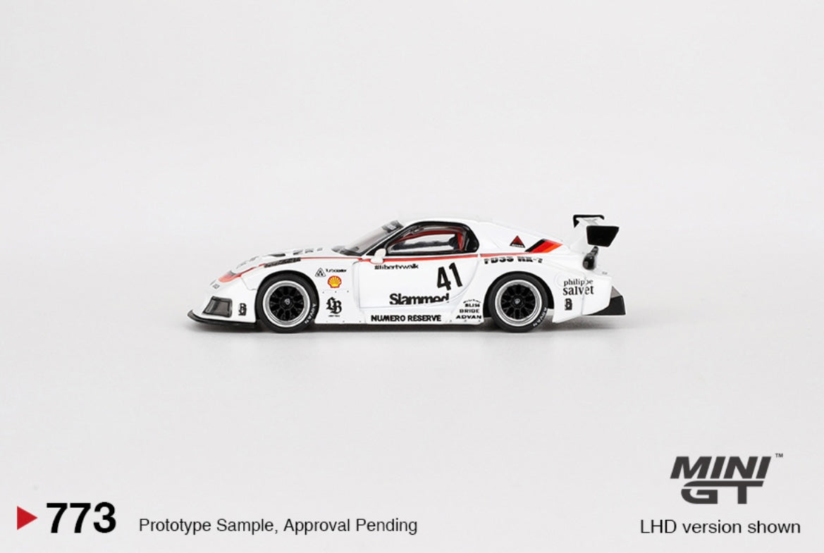 1:64 Mazda RX-7 LB Super Silhouette #41 Numero Reserve Mini GT 773