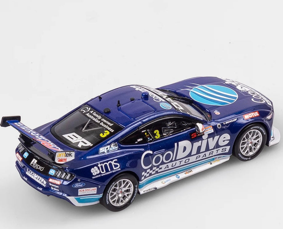 1:43 CoolDrive Racing Todd Hazelwood #3 Ford Mustang GT 2023 Supercars Championship Season Authentic Collectables