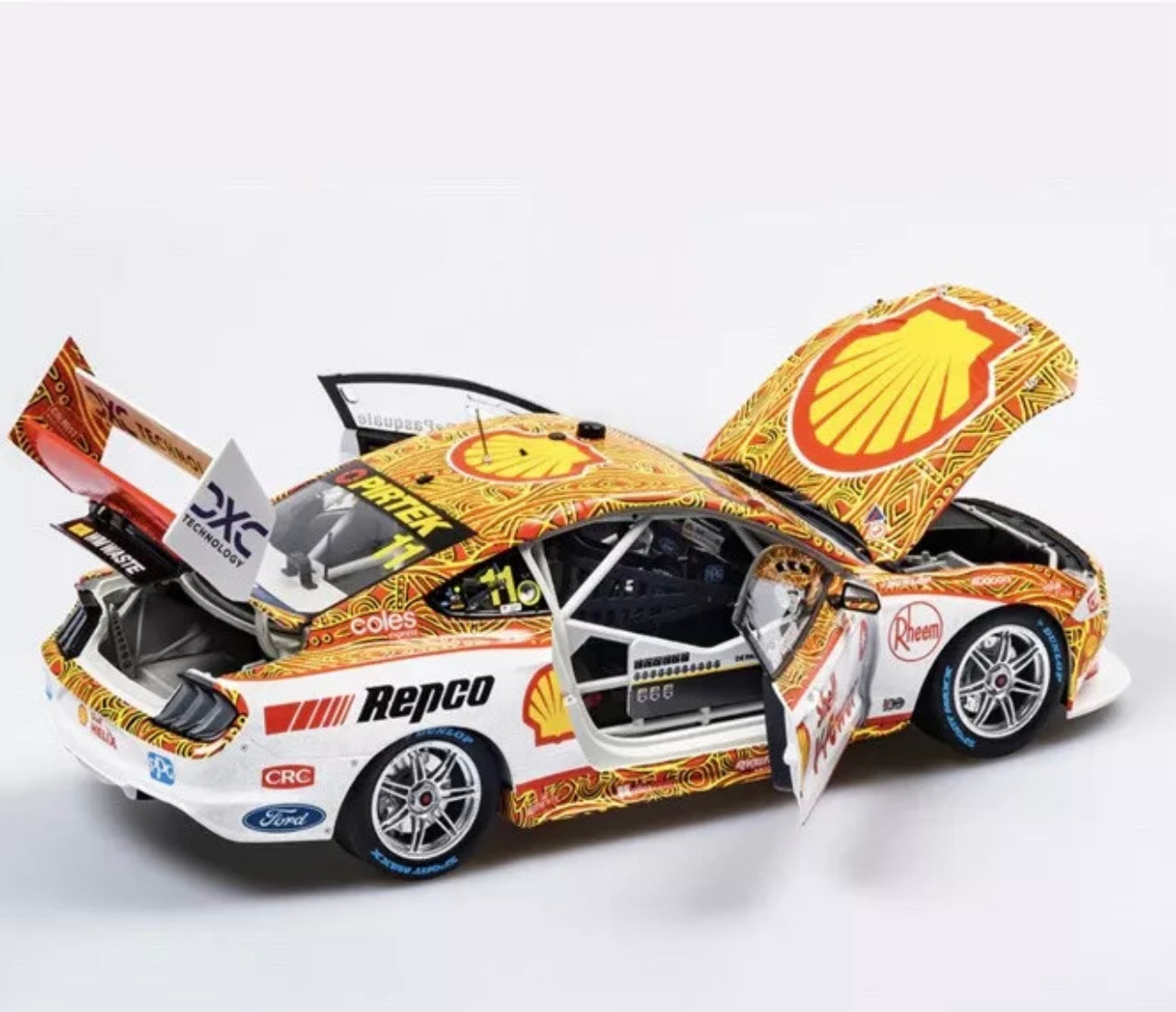 1:18 Ford Mustang GT #11 Anton DePasquale Shell V- Power 2022 Darwin Triple Crown Authentic Collectables
