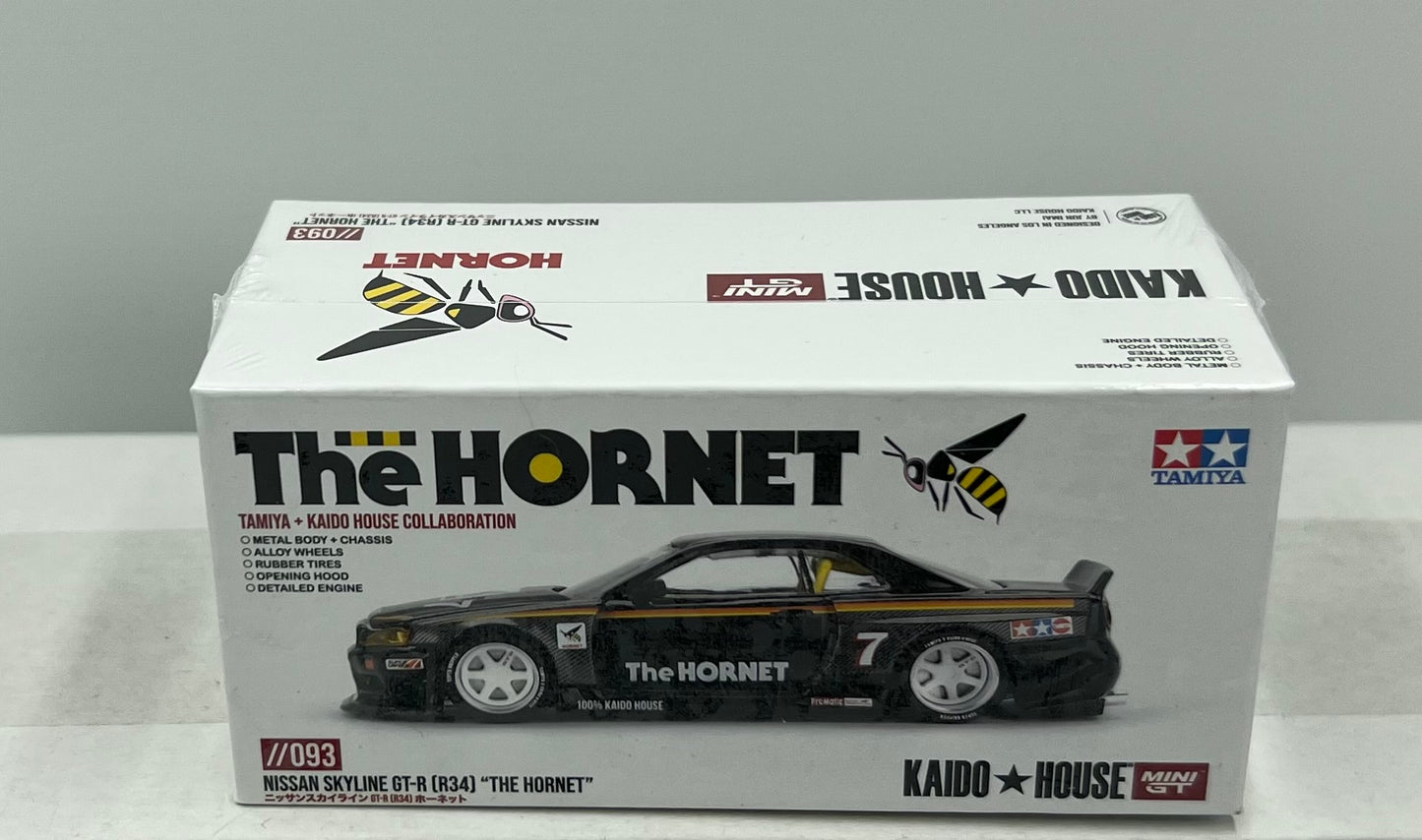 1:64 The Hornet Nissan Skyline GT-R (R34) #093 Kaido House