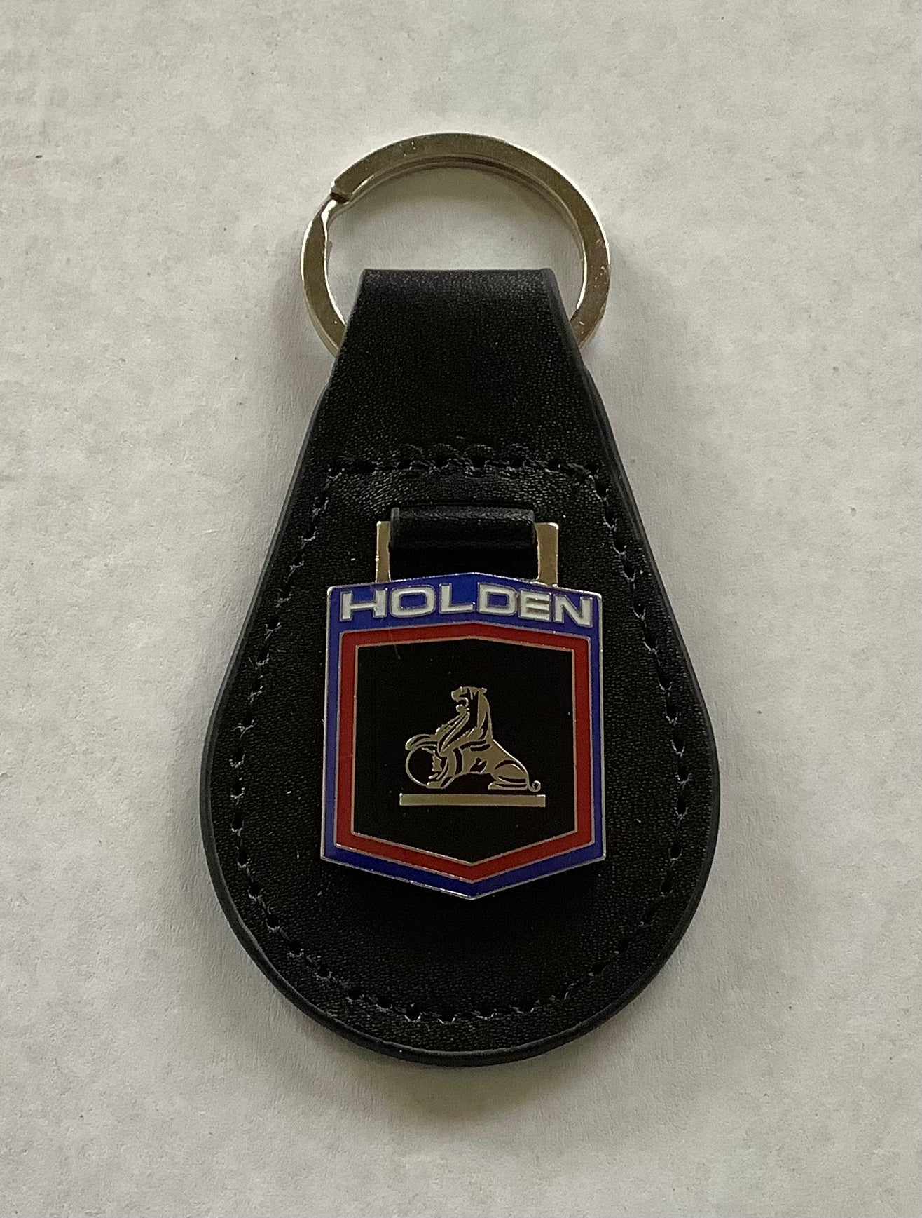 Holden Shield Leather Key Ring