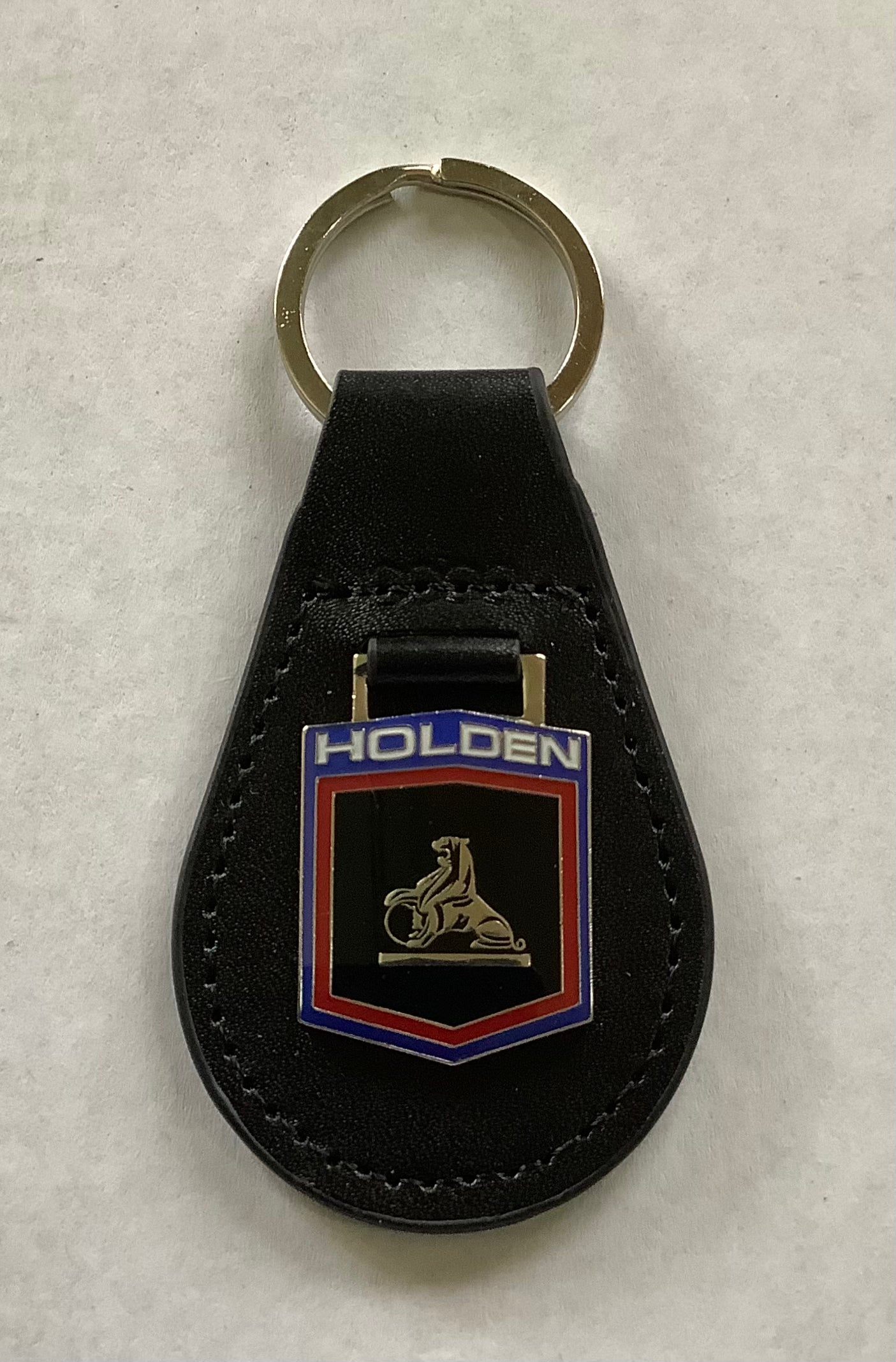 Holden Shield Leather Key Ring