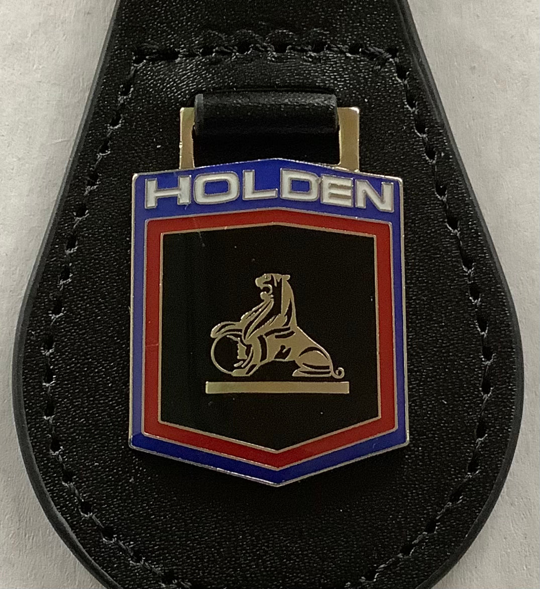 Holden Shield Leather Key Ring