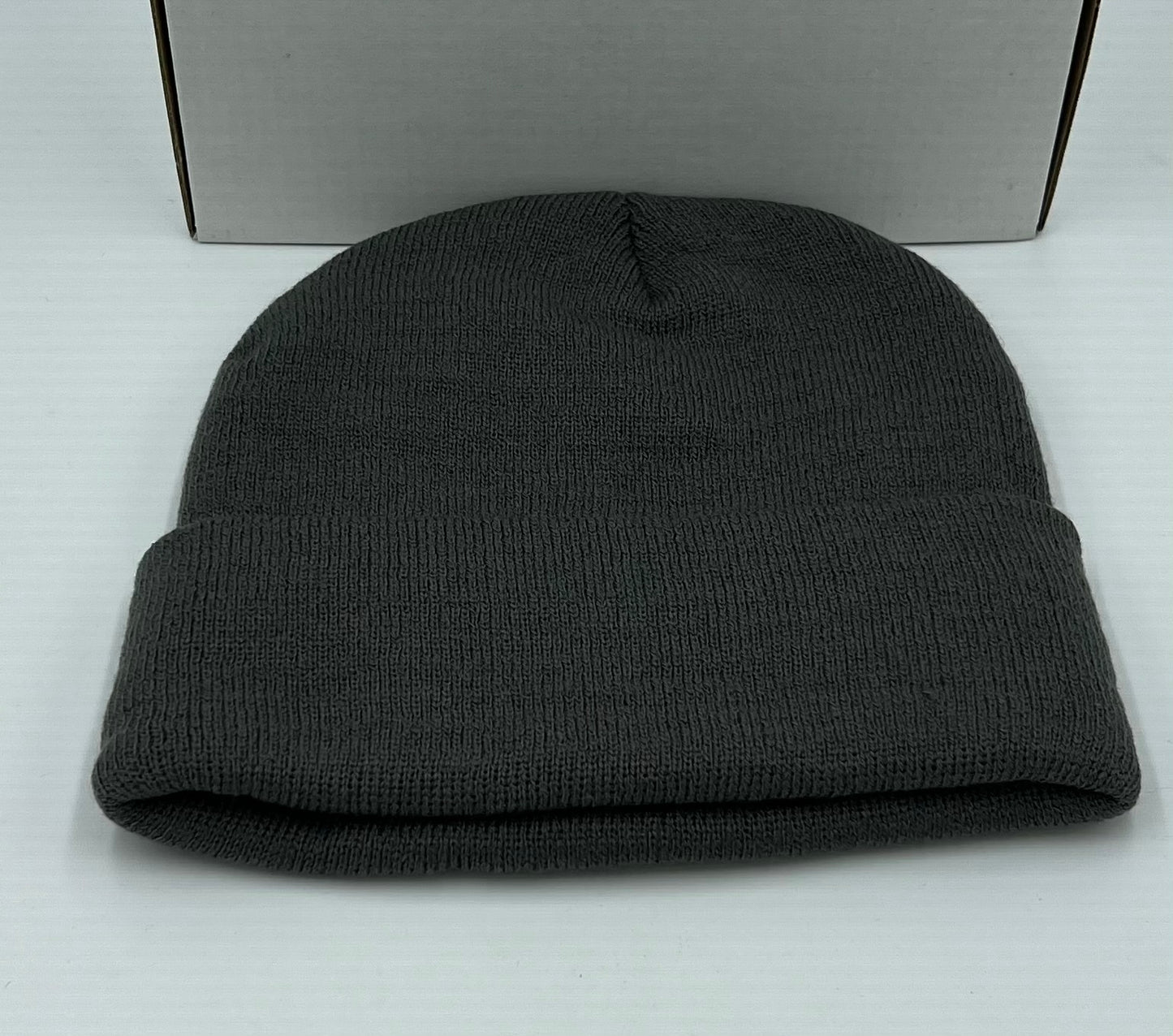 Hemi 6 Pack Embroidered Beanie Grey