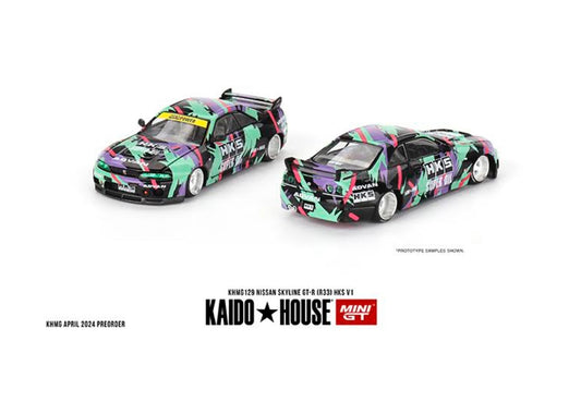 1:64 Nissan Skyline GT-R (33) HKS V1 #129 Kaido House PRE-ORDER
