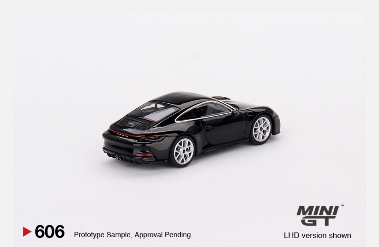 1:64 Porsche 911 GT3 Touring Black Mini GT 606
