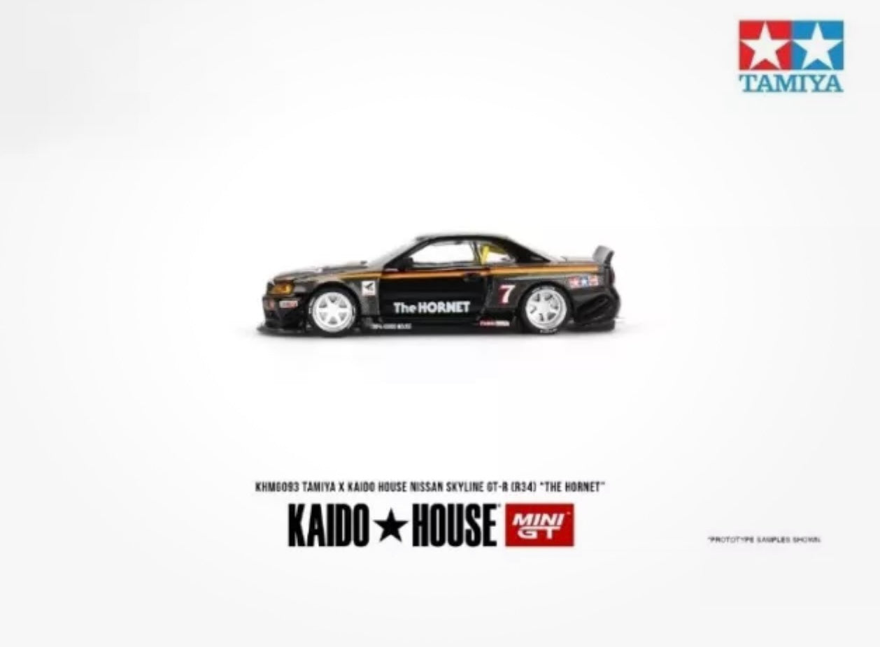 1:64 The Hornet Nissan Skyline GT-R (R34) #093 Kaido House