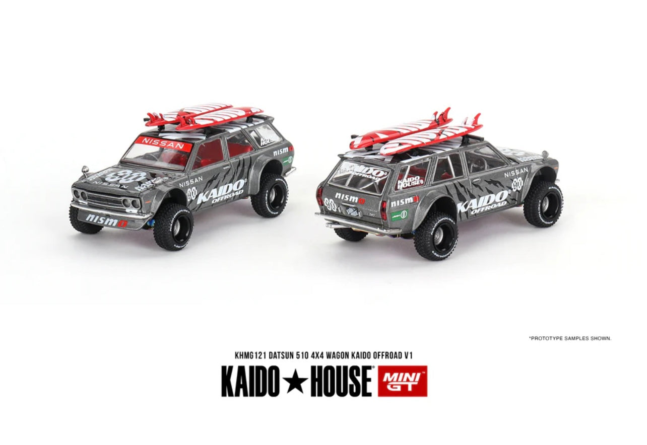 1:64 Datsun Kaido 510 Wagon 4x4 Off Road V1 #121 Kaido House