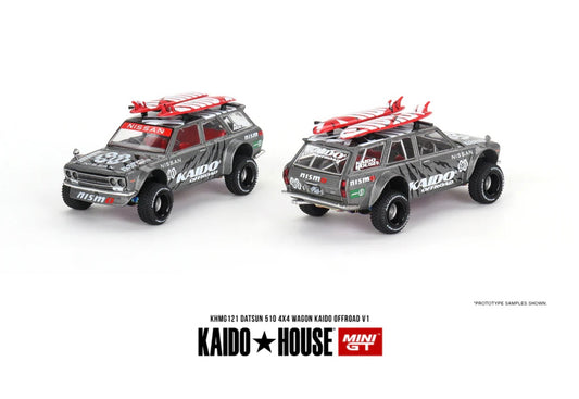 1:64 Datsun Kaido 510 Wagon 4x4 Off Road V1 #121 Kaido House Pre-Order