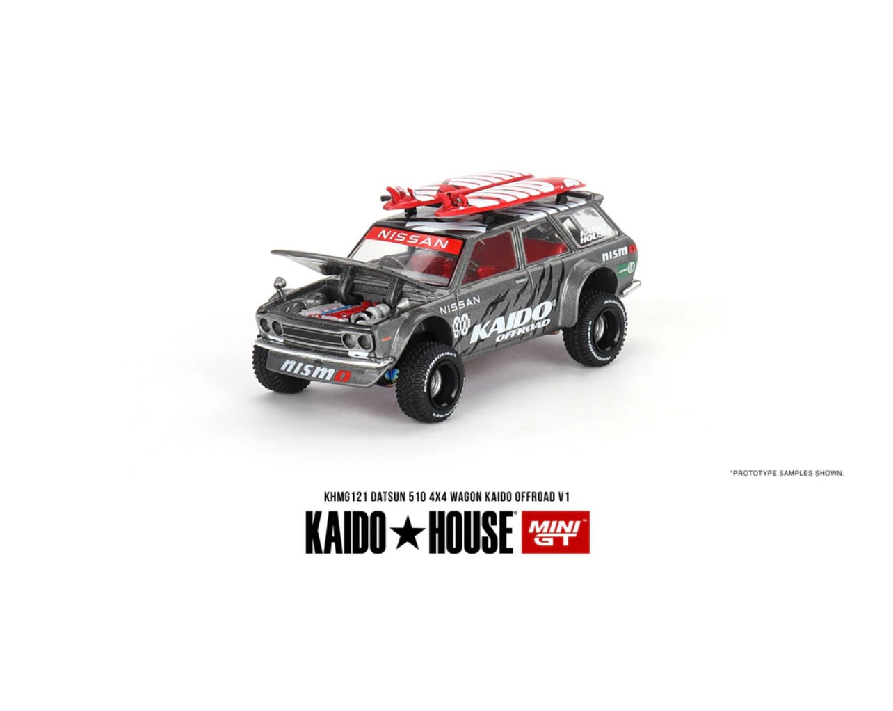 1:64 Datsun Kaido 510 Wagon 4x4 Off Road V1 #121 Kaido House