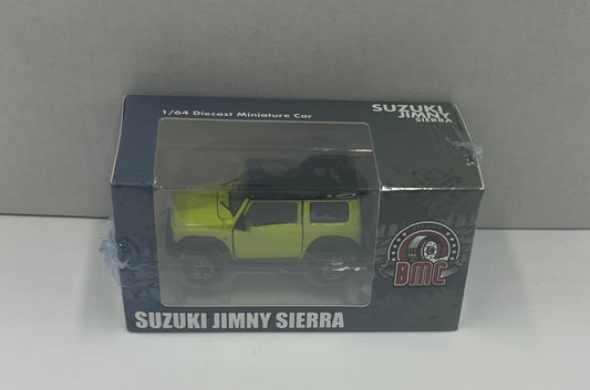 1:64 Suzuki Jimny Sierra (JB74) Kinetic Yellow/ Black Top RHD BMC
