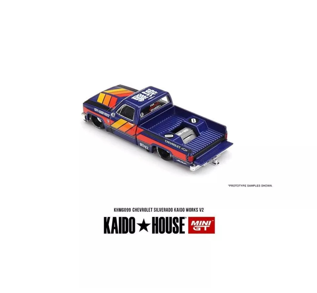 1:64 Chevrolet Silverado #099 Kaido Works V2 Kaido House