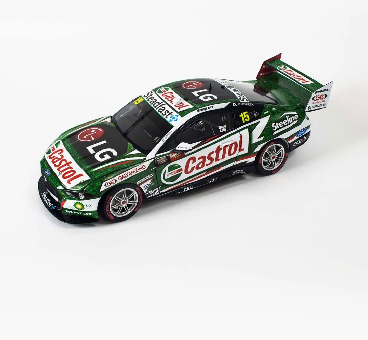 1:18 Ford Mustang GT Kelly/ Wood #15 2020 Bathurst Biante