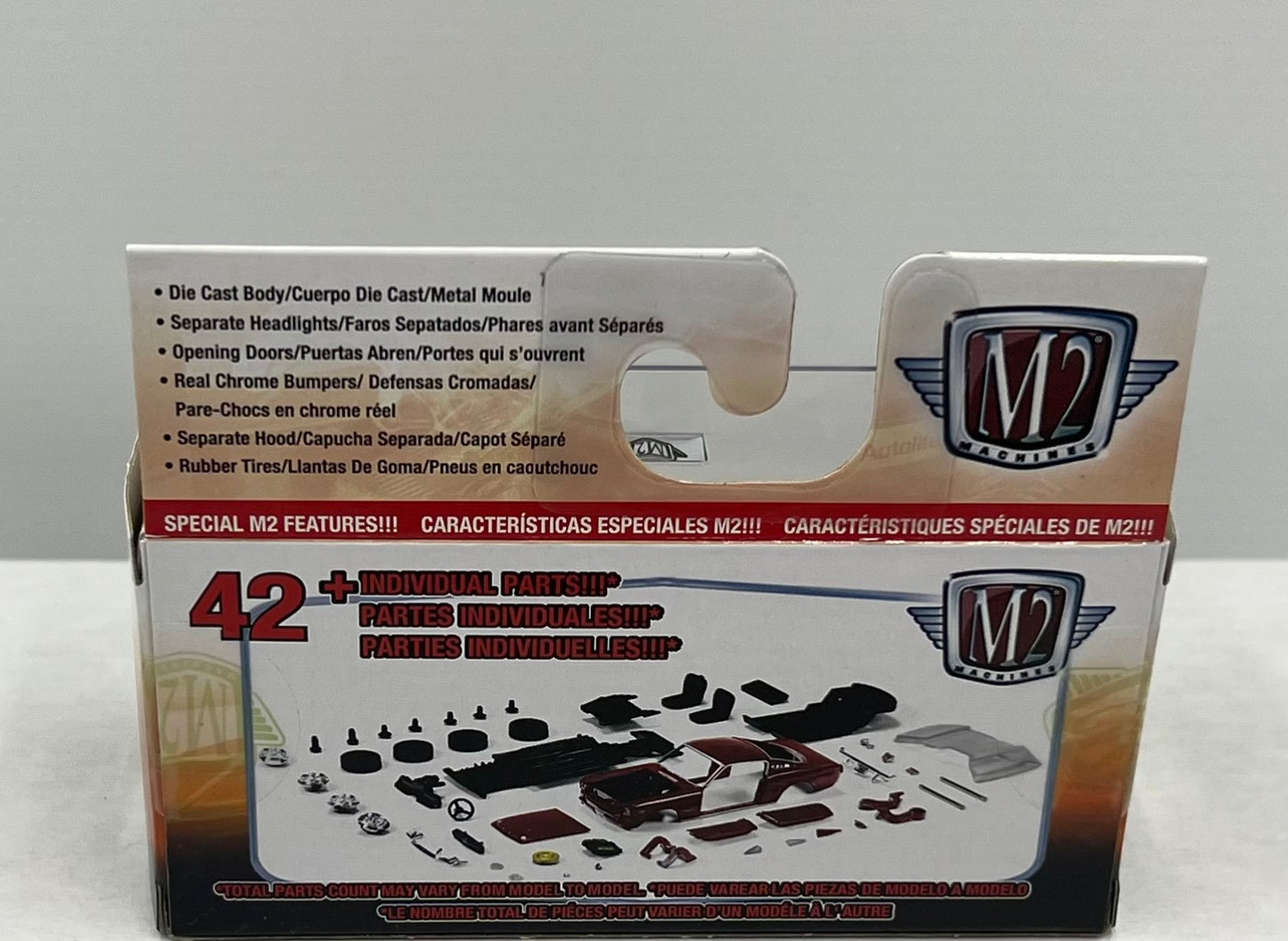 1:64 M2 Machines 1969 Dodge Charger Daytona 440 R44