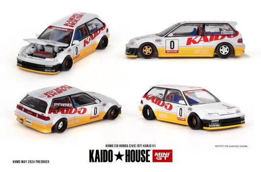 1:64 Honda Civic (EF) Kanjo V1 #139 Kaido House Pre-Order