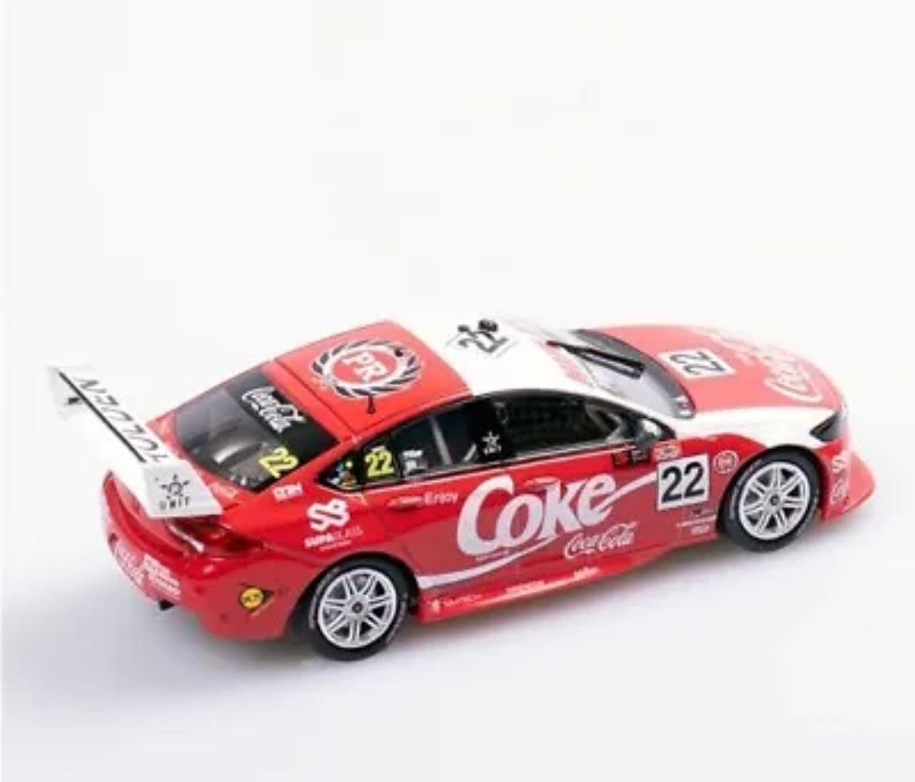 1:43 Chris Pither/ Cameron Hill #22 Premiair Coca-Cola Racing Holden ZB Commodore 2022 Bathurst Authentic Collectables
