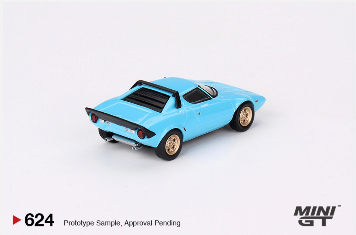 1:64 Lancia Stratos HF Stradale Azzuro Chiaro Mini GT 624