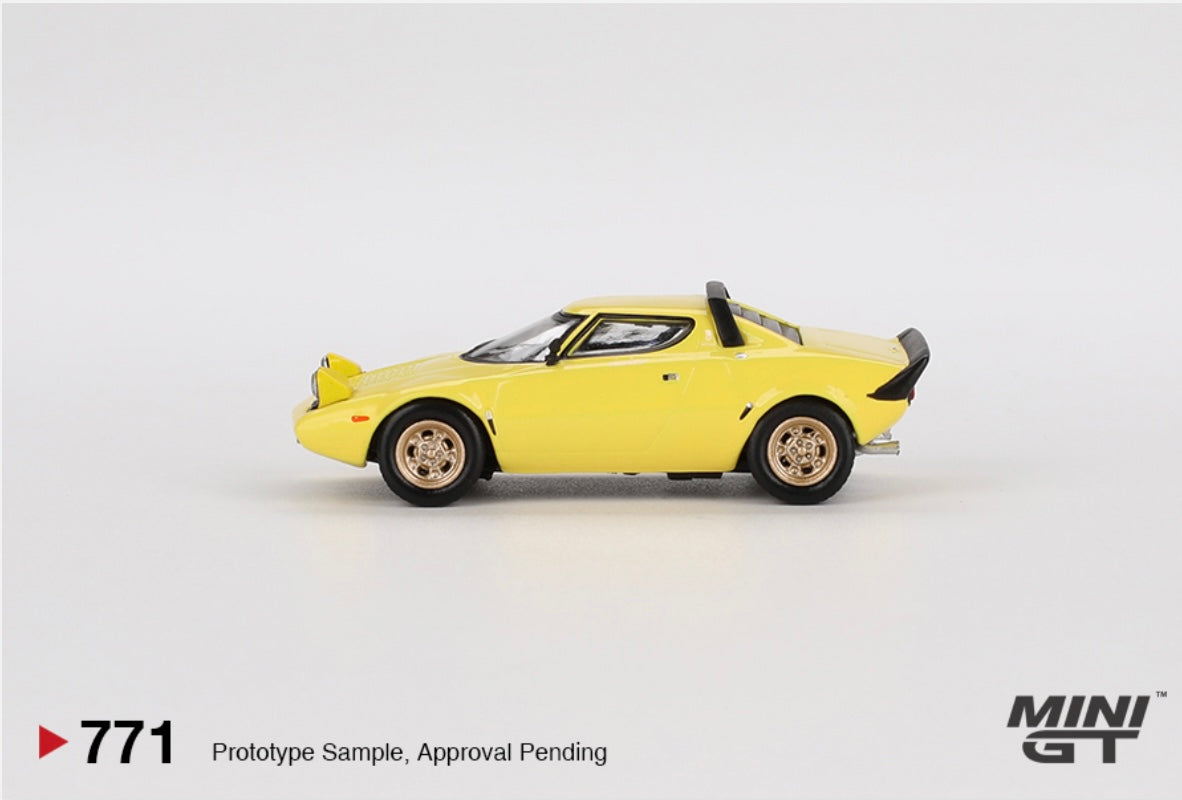 1:64 Lancia Stratos HF Stradale Giallo Fly Mini GT 771