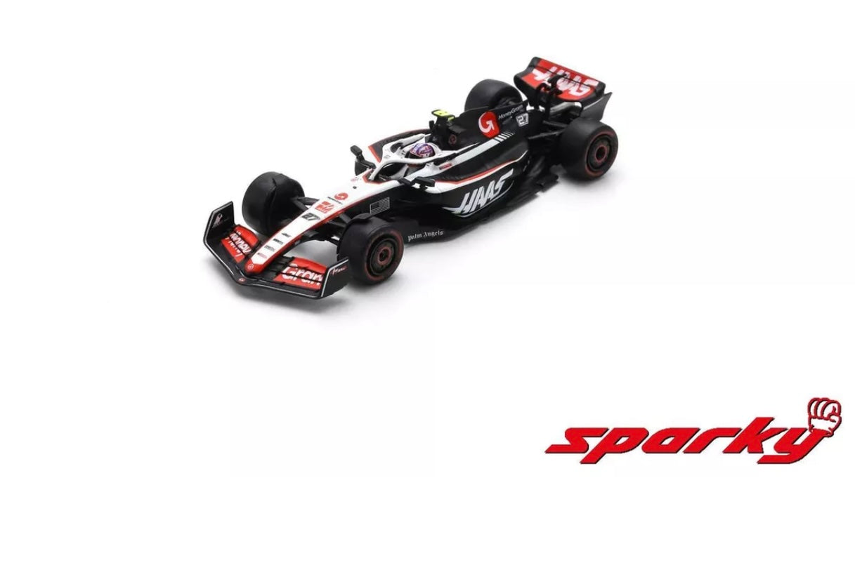 1:64 Nico Hulkenberg #27 Moneygram Hass F1 VF-23 Season 2023 Spark