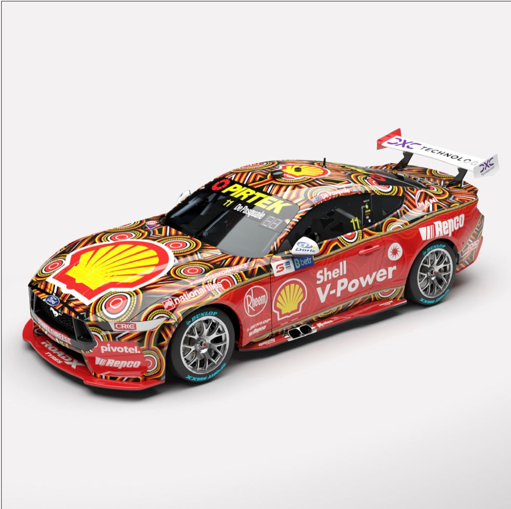 1:43 Anton De Pasquale #11 Shell V-Power Racing Team 2024 Darwin Mustang GT Authentic Collectables Pre-Order