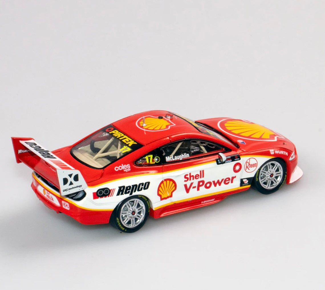 1:43 Scott McLaughlin #17 2020 Adelaide 500 Winner Shell V-Power Racing Team Ford Mustang Authentic Collectables