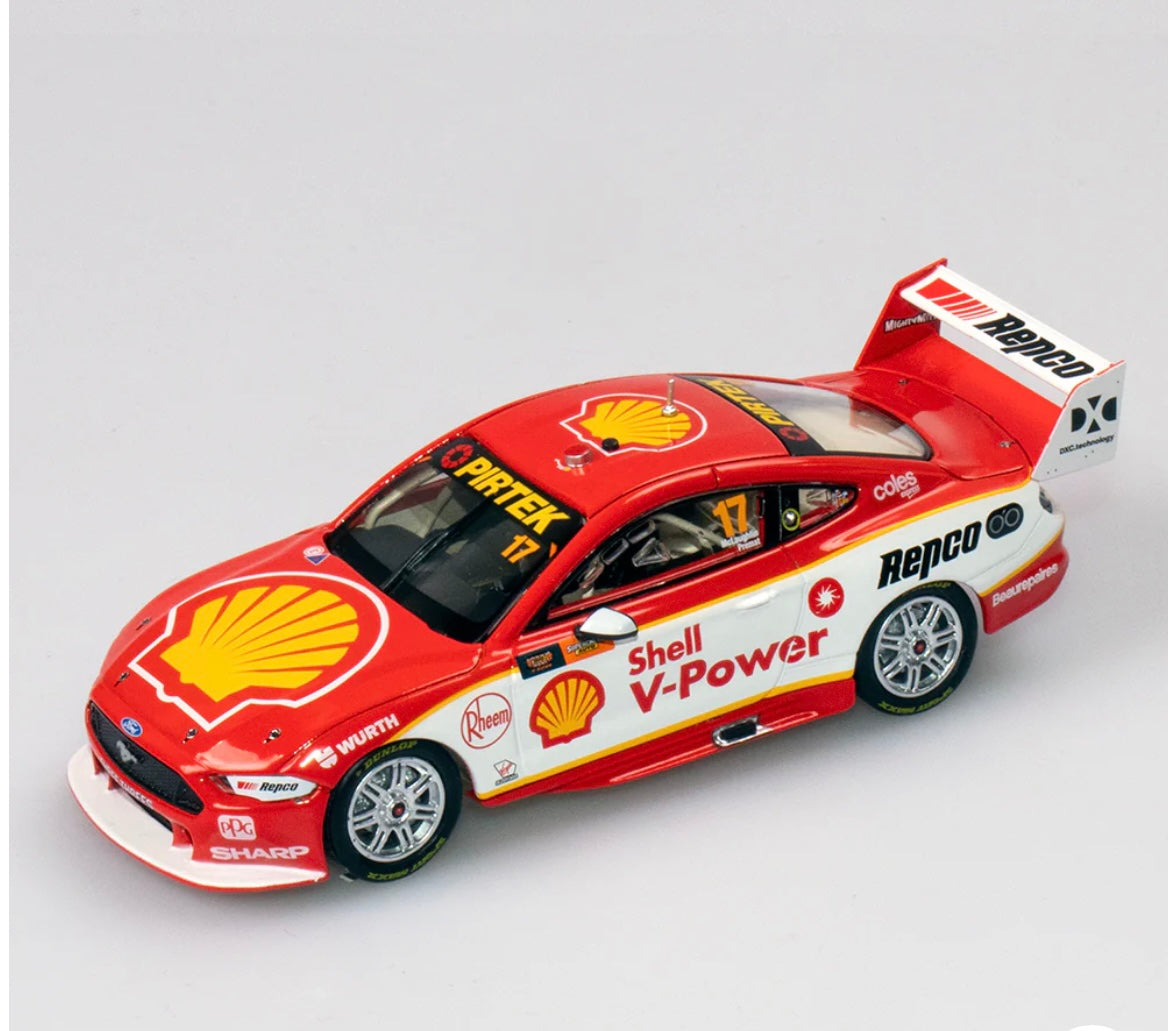 1:43 2019 Bathurst Winner Scott McLaughlin/ Alex Premat #17 Ford Mustang GT Shell V-Power Racing Team Authentic Collectables
