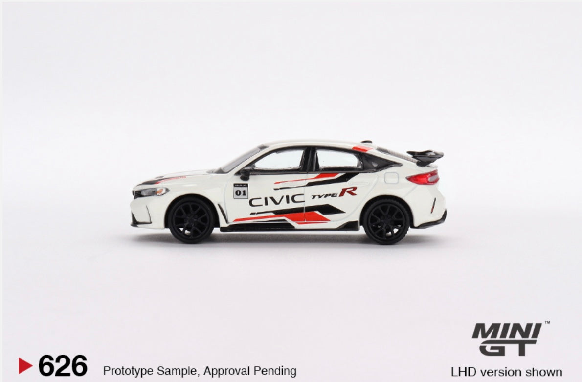 1:64 Honda Civic Type R 2023 Honda Thanks Day Vietnam #626 Mini GT