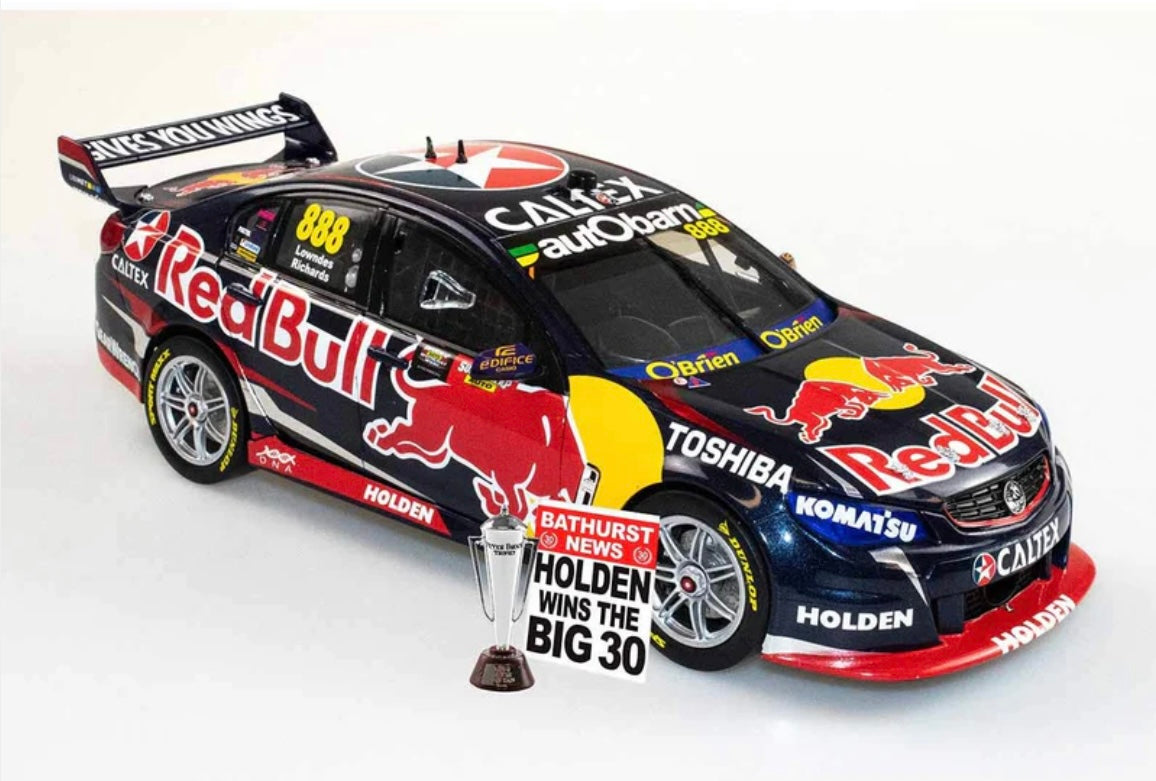 1:18 2015 Bathurst Winner Craig Lowndes Steven Richards #888 RBRA Holden VF Commodore Biante