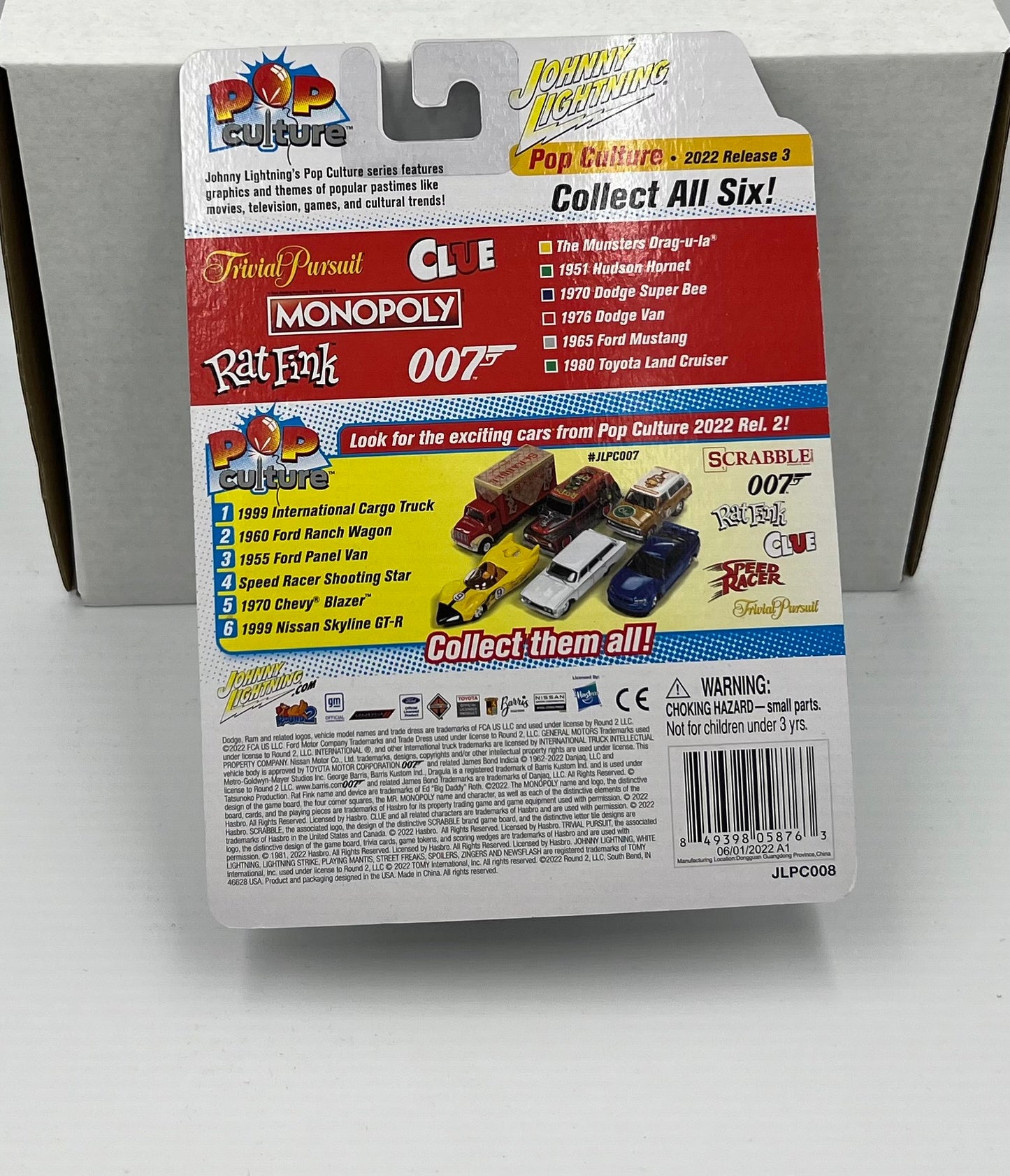 1:64 1980 Toyota Land Cruiser Clue Johnny Lightning